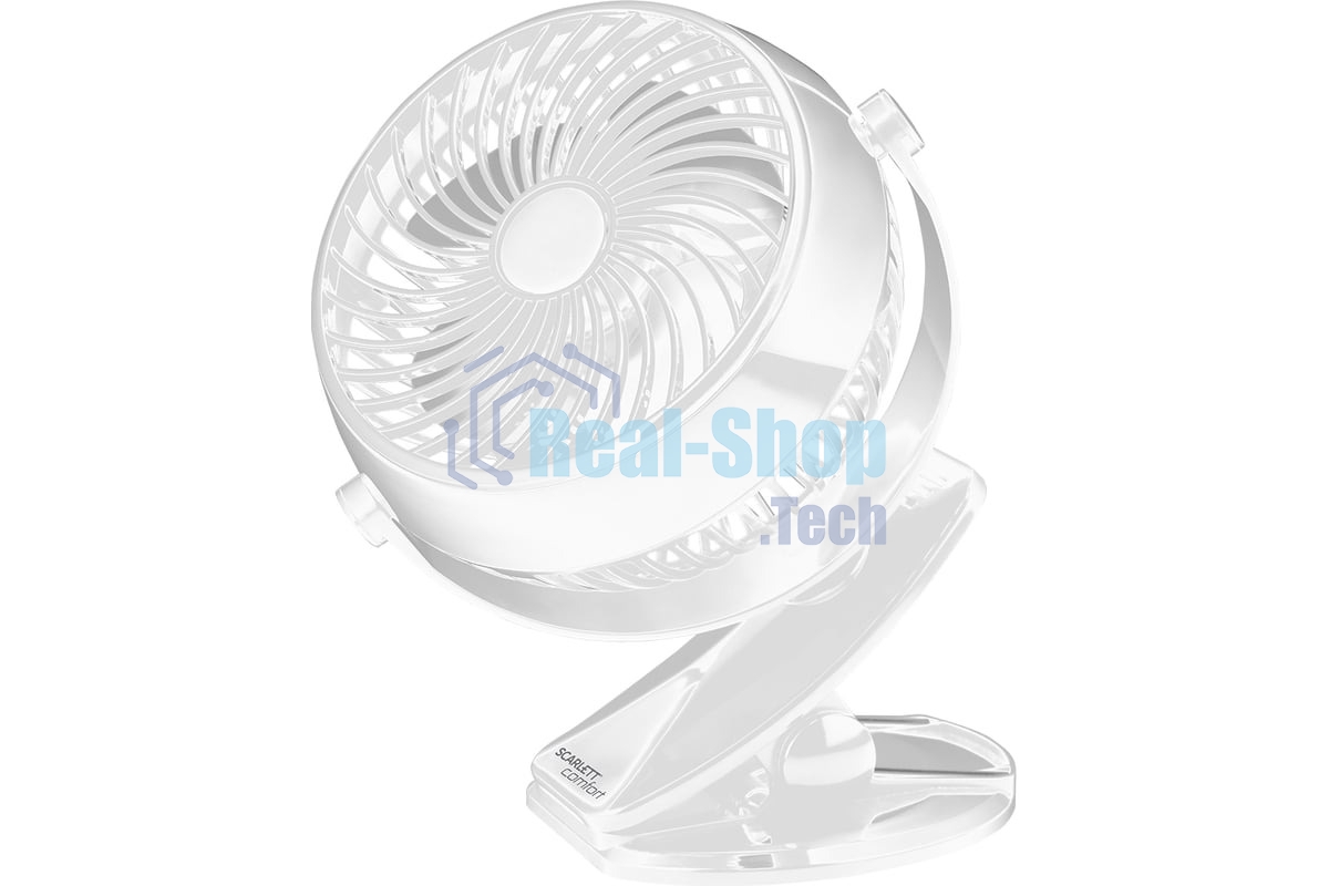 Вентиляторы настольные Scarlett SC-DF111S98 белый
