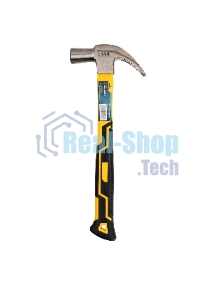 Молоток-гвоздодер Deli DL5027Y 500 гр Фибергласовая рукоять