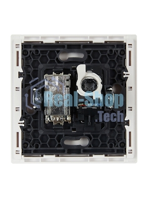 Розетка двойная TV+RJ45 кат.5E IEK FORTE&PIANO FP236 белый