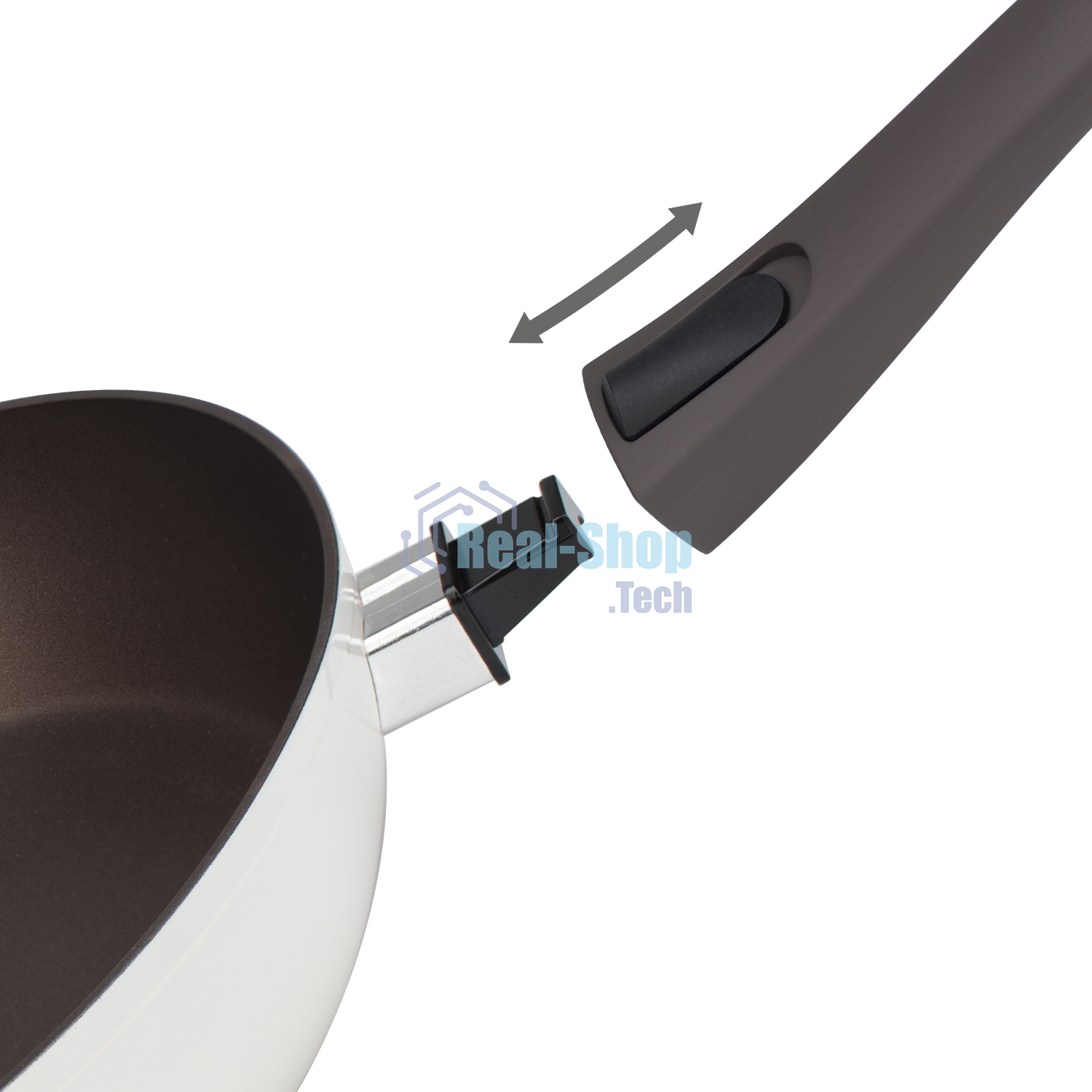 Сковорода глубокая TALLER TR-44110 Хюгге 28 см со съемной ручкой