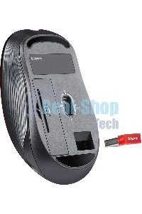 Мышь беспроводная Defender Gassa MM-105 бирюзовый, 1600 dpi, радиоканал, USB, кнопки - 6