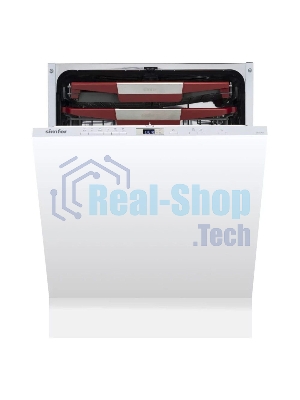 Встраиваемая посудомоечная машина Simfer DGB6701 белый/серый