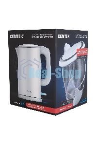 Чайник электрический Centek CT-0020 белый