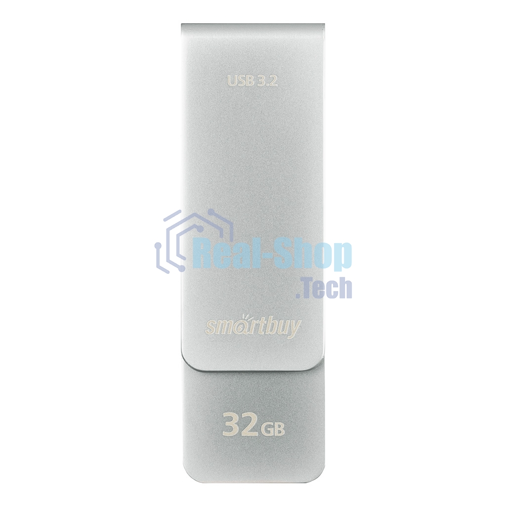 Флешка USB 3.0/3.2 32Gb SmartBuy M1 Metal Grey