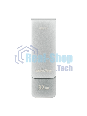 Флешка USB 3.0/3.2 32Gb SmartBuy M1 Metal Grey