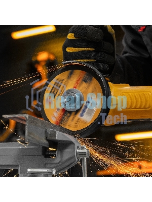 Круг отрезной по металлу Denzel WA60TBF 125х1.0х22.2мм в метал.банке, 10шт.