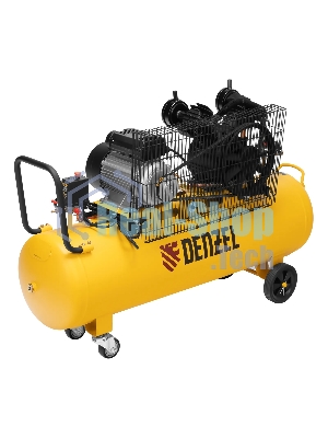 Компрессор воздушный Denzel BCV2300/100 рем. привод, 2,3 кВт, 100 л, 440 л/мин