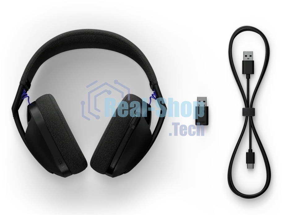 Гарнитура Logitech G321 Lightspeed чёрный, беспроводная, радиоканал, до 20 ч