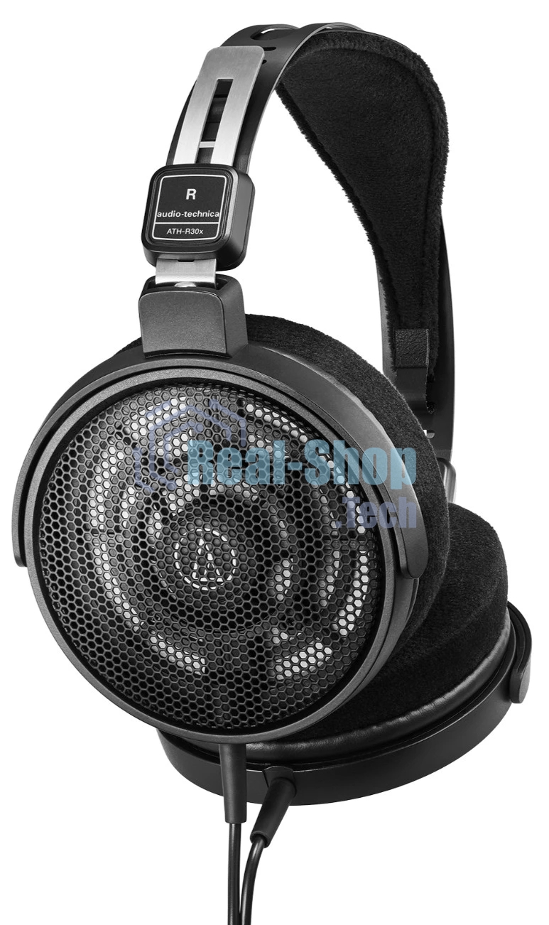 Наушники мониторные Audio-Technica ATH-R30X 3м черный проводные оголовье