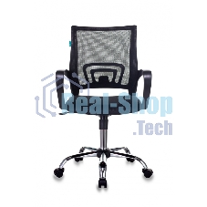 Кресло Бюрократ CH-695N/SL/BLACK черный, сетка, 120 кг, механизм качания