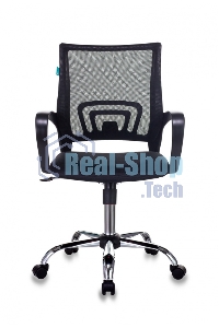 Кресло компьютерное Бюрократ CH-695N/SL/BLACK спинка сетка черный TW-01, сиденье черный TW-11, крестовина хром