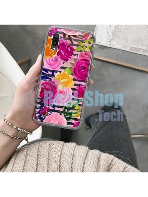 Чехол (клип-кейс) Gresso Air, для Samsung Galaxy A02, прозрачный/рисунок gr17aaae9162