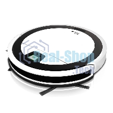 Пылесос-робот Vitek VT-1803 белый, Li-Ion, уборка влажная, пылесборник контейнер 0.2 л