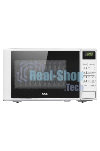 Микроволновая печь BBK 20MWG-735S/W белый, 20 л, 700 Вт, переключатели - сенсор