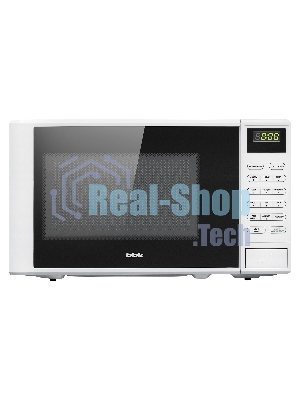 Микроволновая печь BBK 20MWG-735S/W белый, 20 л, 700 Вт, переключатели - сенсор