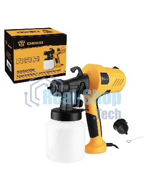 Краскопульт электрический DEKO SG500DK, 800 мл, 500Вт
