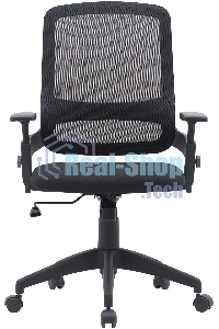 Кресло компьютерное Cactus CS-MC313-BK черный, сетка/ткань