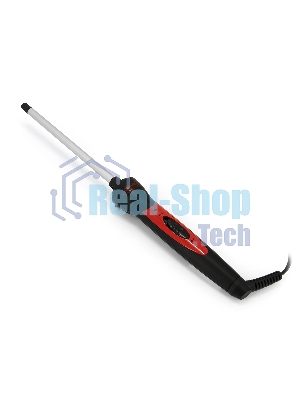 Щипцы для завивки волос Atlanta ATH-6647 красный, 10 мм, 180 °C, 1 режим