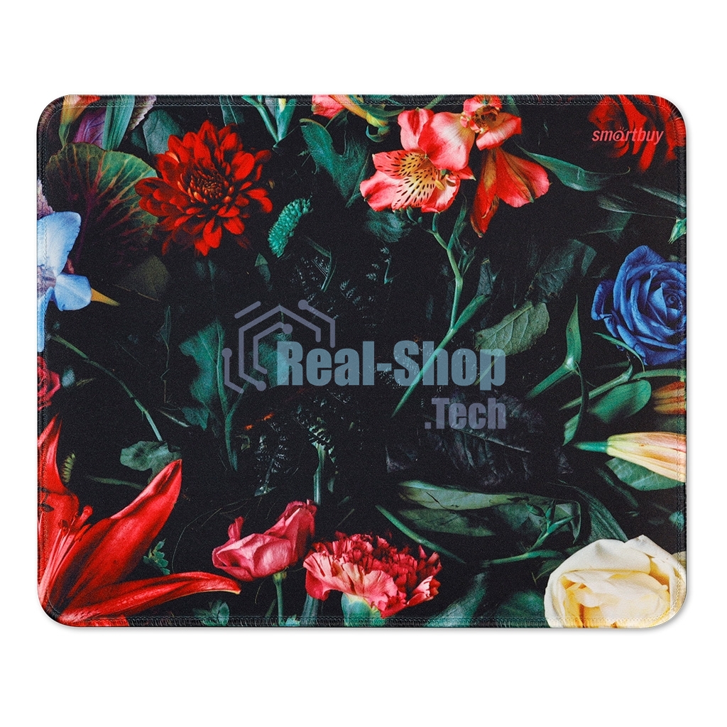 Коврик для мыши Smartbuy (SBMP-102-FL) Flowers S-size