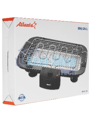 Гриль электрический Atlanta ATH-1110 черный