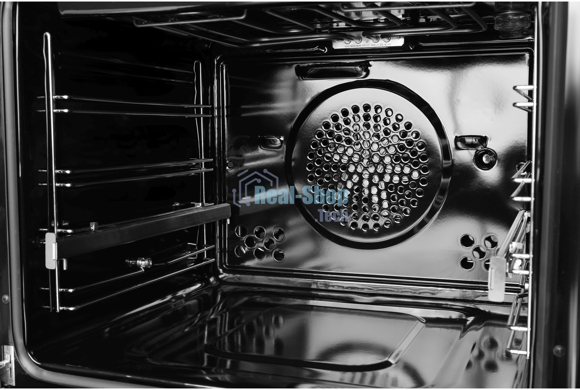 Духовой шкаф Электрический Hyundai HEO 6752 BG черное стекло