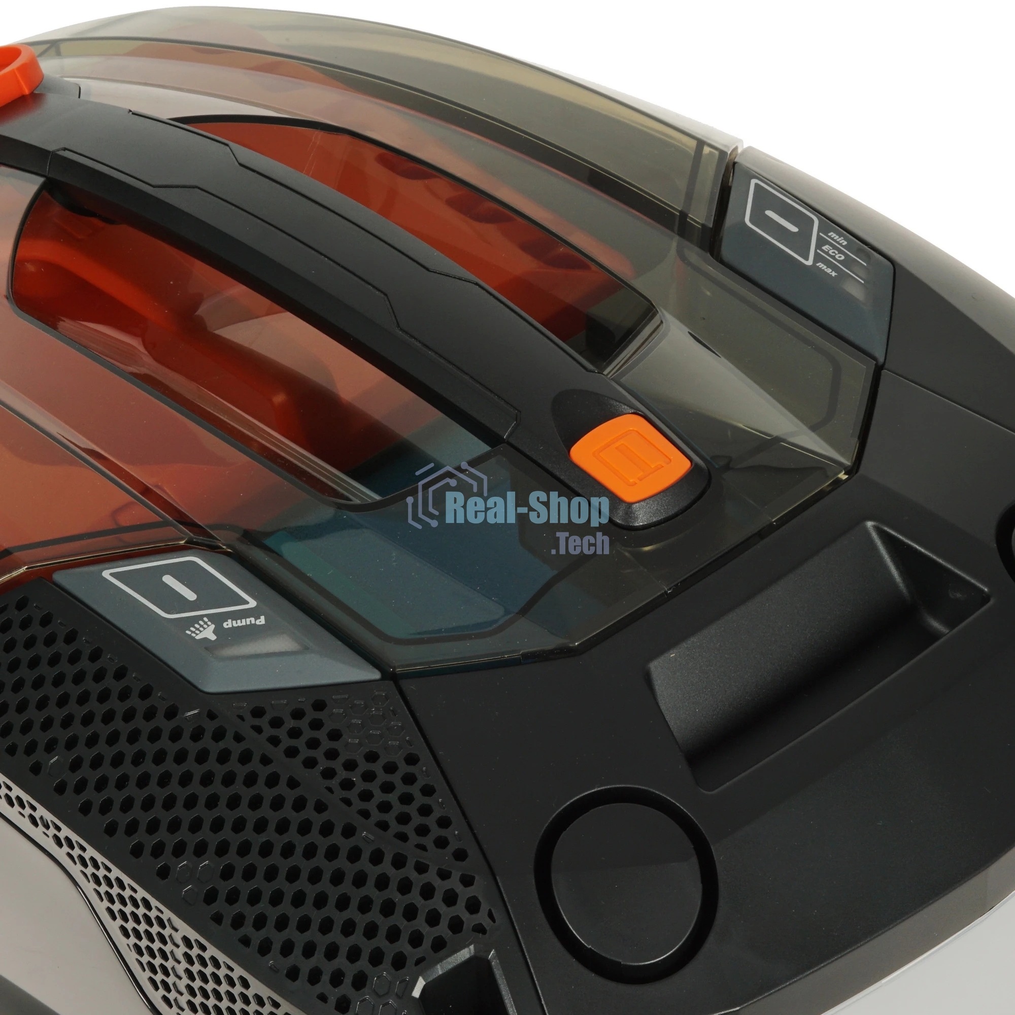 Моющий пылесос Thomas DryBOX AMFIBIA PET черный/оранжевый, 325/1700Вт, уборка влажная/сухая, пылесборник контейнер 2 л