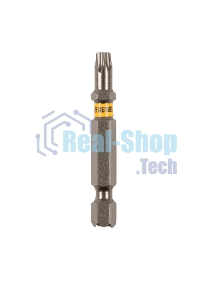 Набор бит Denzel TORX 25х50, сталь S2, шестигранный профиль, 10 шт.