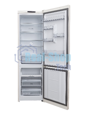 Холодильник Hotpoint HT 5200 C AB мраморный двухкамерный 240/83л морозилка снизу, No Frost