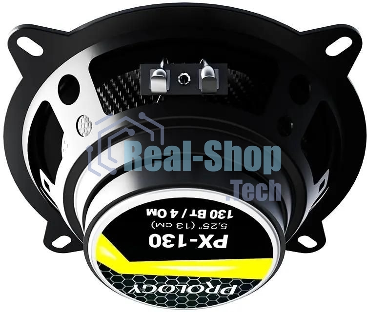 Колонки автомобильные Prology PX-130 130Вт 89дБ 4Ом 13см (5дюйм) (ком.:2кол.) коаксиальные двухполосные