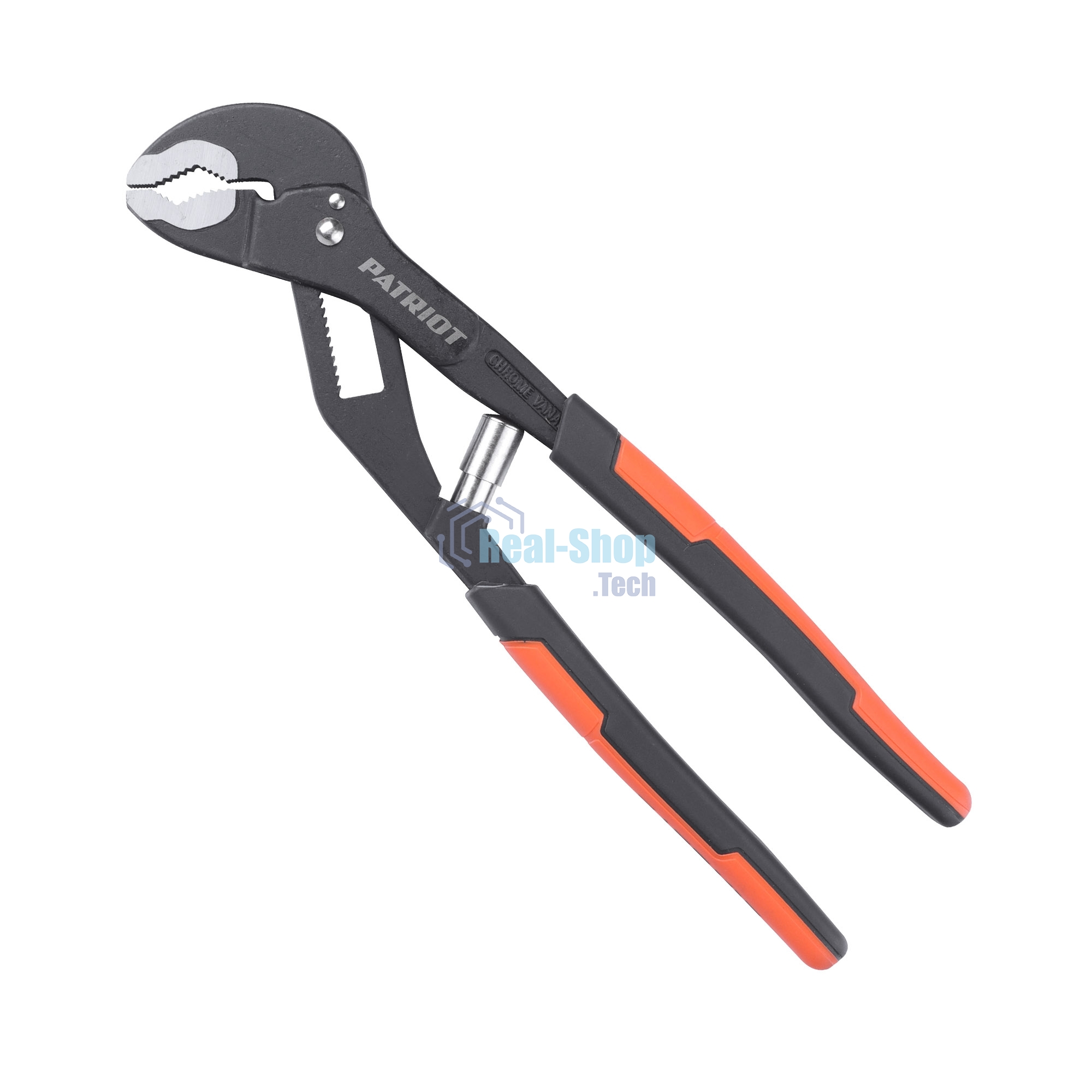 Ключ переставной Patriot WPP 300 P, Cr-V, гаечный ключ, 300мм/ 60 мм/ 24ступени