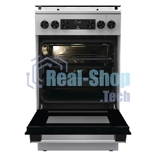 Плита комбинированная Gorenje GK5C61XJ нержавеющая сталь, конфорок 4 шт, духовка 62 л, 50 см x 85 см x 59.4 см