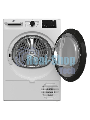 Сушильная машина Beko B3T47238 белый, 7 кг, сушка - тепловой насос, программ - 15, 59.7 x 84.6 x 54.3 см