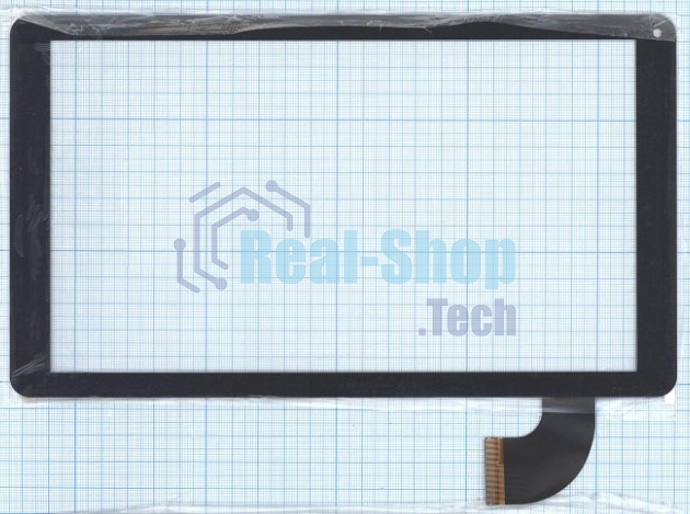Сенсорное стекло (тачскрин) HOTATOUCH C145254K1 DRFPC391T-V02, черное