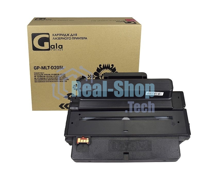 Картридж лазерный GalaPrint GP-MLT-D205L черный (5000 стр) для Samsung ML-3310D/3710DN/SCX-4833FR/5637FR/5737FR