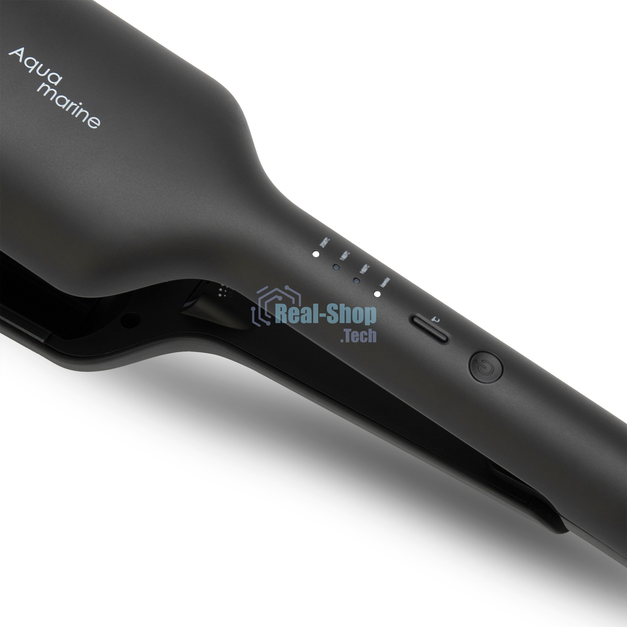 Щипцы Vitek Aquamarine VT-2380 100Вт черный/голубой макс.темп.:200С покрытие:керамическое