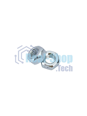 Гайка шестигранная Tech-Krep 103027 М10 цинк. DIN 934 (уп.18 шт) пакет