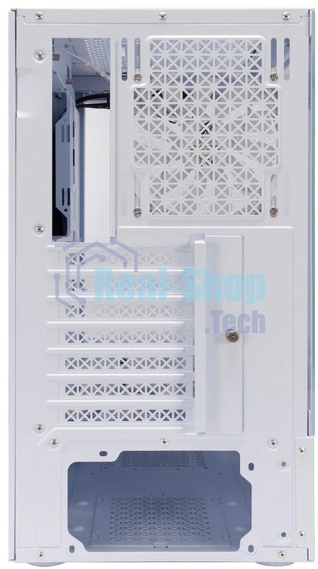 Компьютерный корпус 1STPLAYER MIKU Mi7-A белый, ATX, 3x120мм LED fans