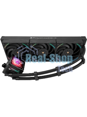 Система жидкостного охлаждения Thermalright Elite Vision 360 ARGB Soc-AM5/AM4/1200/1700/1851 черный 4-pin 27.7dB Al LCD Ret (E-VISION-360-BL-ARGB)