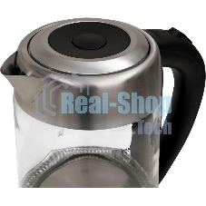 Чайник электрический OASIS K-7GS стальной+черный 1,7л. 2200Вт