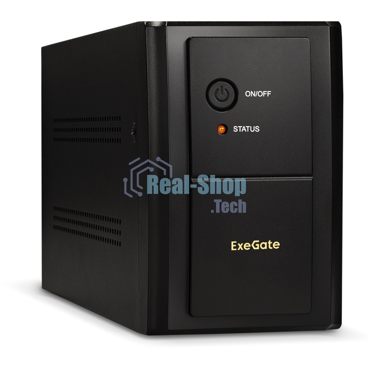 Источник бесперебойного питания ExeGate EP212518RUS Power Back UNB-1000 1000VA, черный, 4 евророзетки