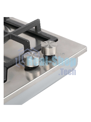 Газовая варочная поверхность Korting HG 631 CTX, 4 конфорки, нержавеющая сталь, 8300 Вт