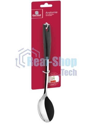 Ложка поварская Rondell 645-RD Anatomie (нерж. сталь 18/10. Максим. темпер. нагрева 210°C)