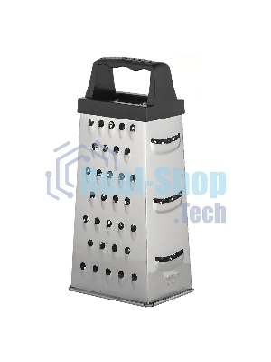 Терка LARA LR07-50 4 поверхности, высота 20 см, нерж. сталь, ручка