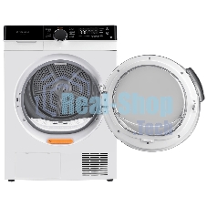 Сушильная машина Maunfeld MFDM1410WH07 белый, 10 кг, сушка - тепловой насос, программ - 14, 59.3 x 85 x 66.5 см