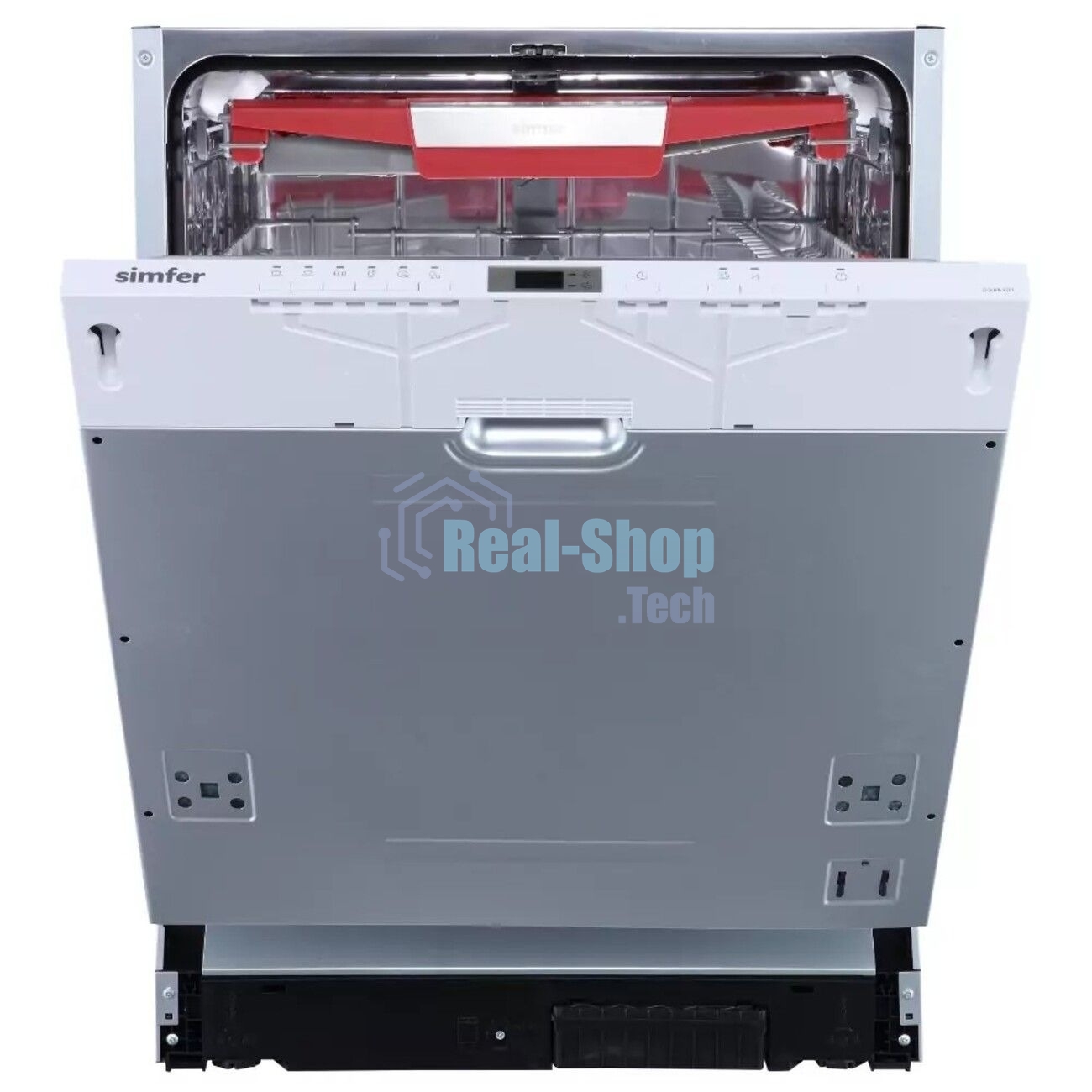 Встраиваемая посудомоечная машина Simfer DGB6701 белый/серый