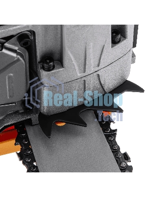 Пила цепная бензиновая Denzel DS-4516, шина 40 см, 45 см 3, 2,5 л.с., шаг 0,325, паз 1,5 мм, 64 зв