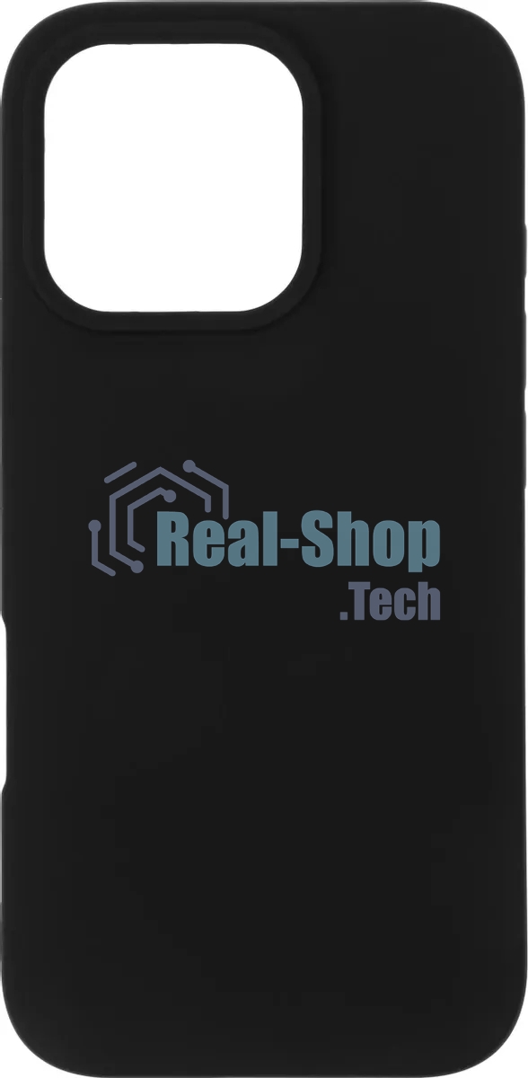 Чехол (клип-кейс) BoraSCO для Apple iPhone 16 Pro Microfiber Case черный (73691)