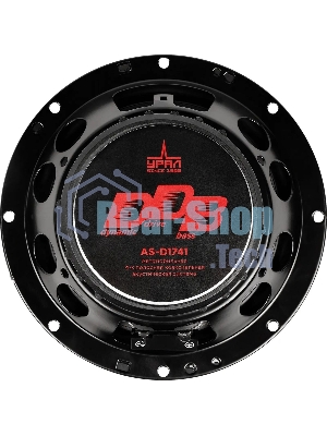 Колонки автомобильные Ural DDB AS-D1741 190Вт 16см (6.5дюйм) (ком.:2кол.) коаксиальные четырехполосные