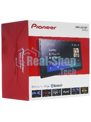 Автомагнитола Pioneer DMH-A345BT, 2 DIN, 6.8