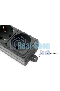 Сетевой фильтр Powercube SPG6-B-3M 3м, 6 розеток, черный, коробка